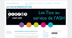 Desktop Screenshot of handicap.crdp-limousin.fr